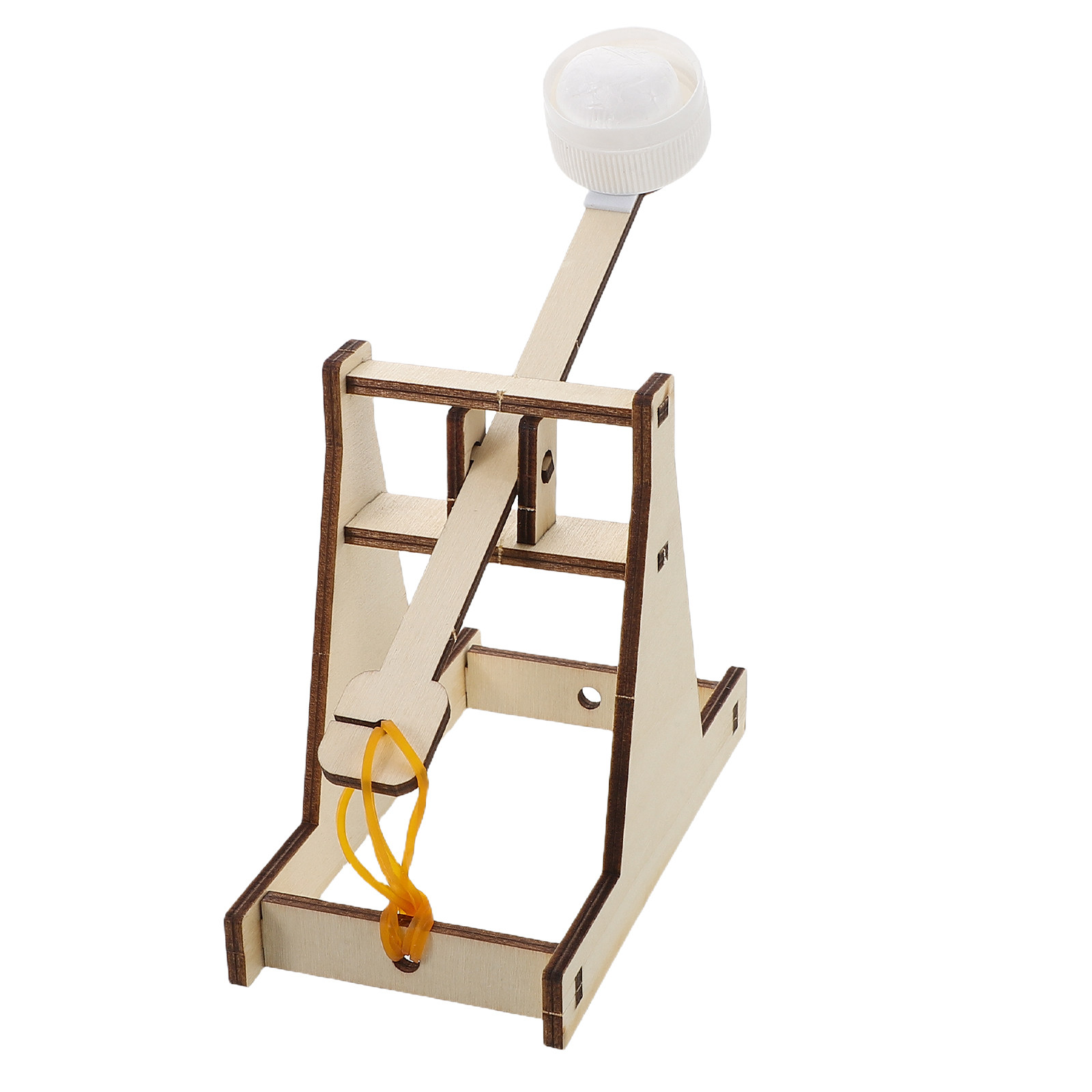 Science Project Kit - Kids Wood Catapult Assembly Kit Stem