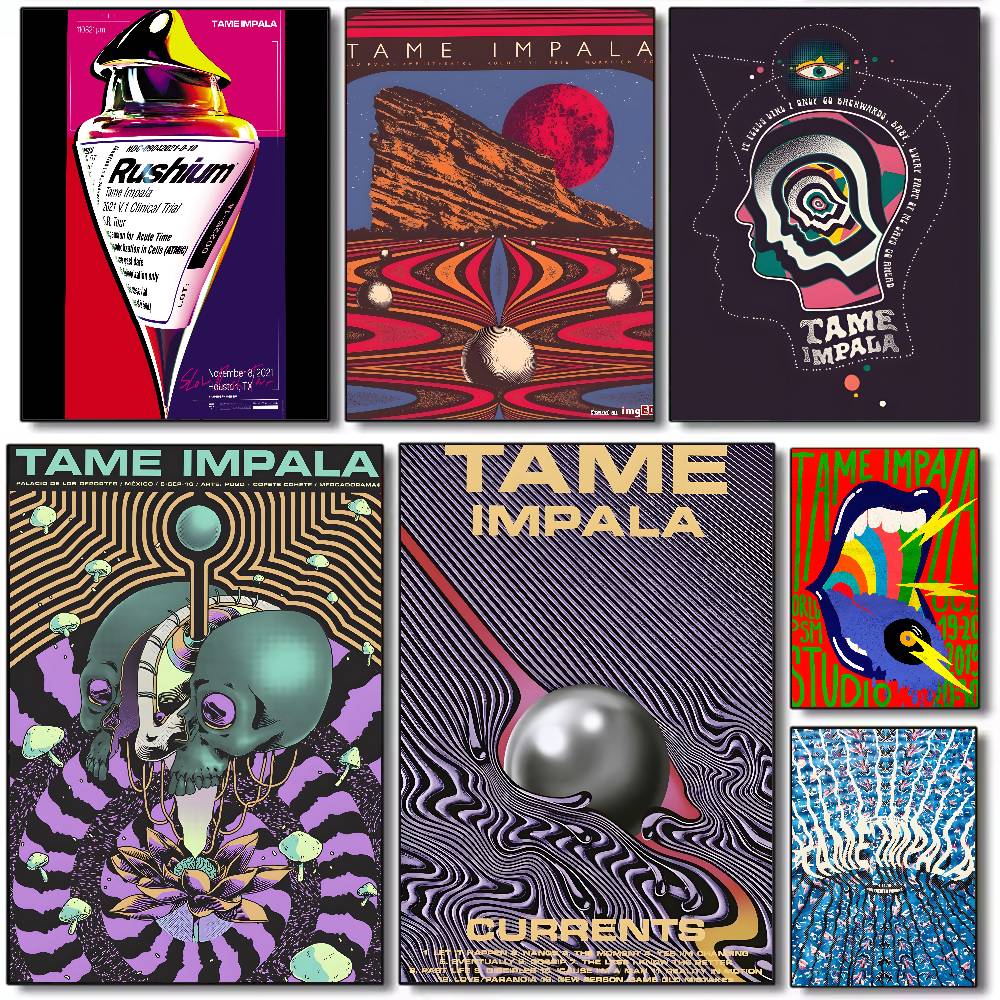 Singer Star Tame Impala Classi - Star Map Poster 리뷰 및 가격