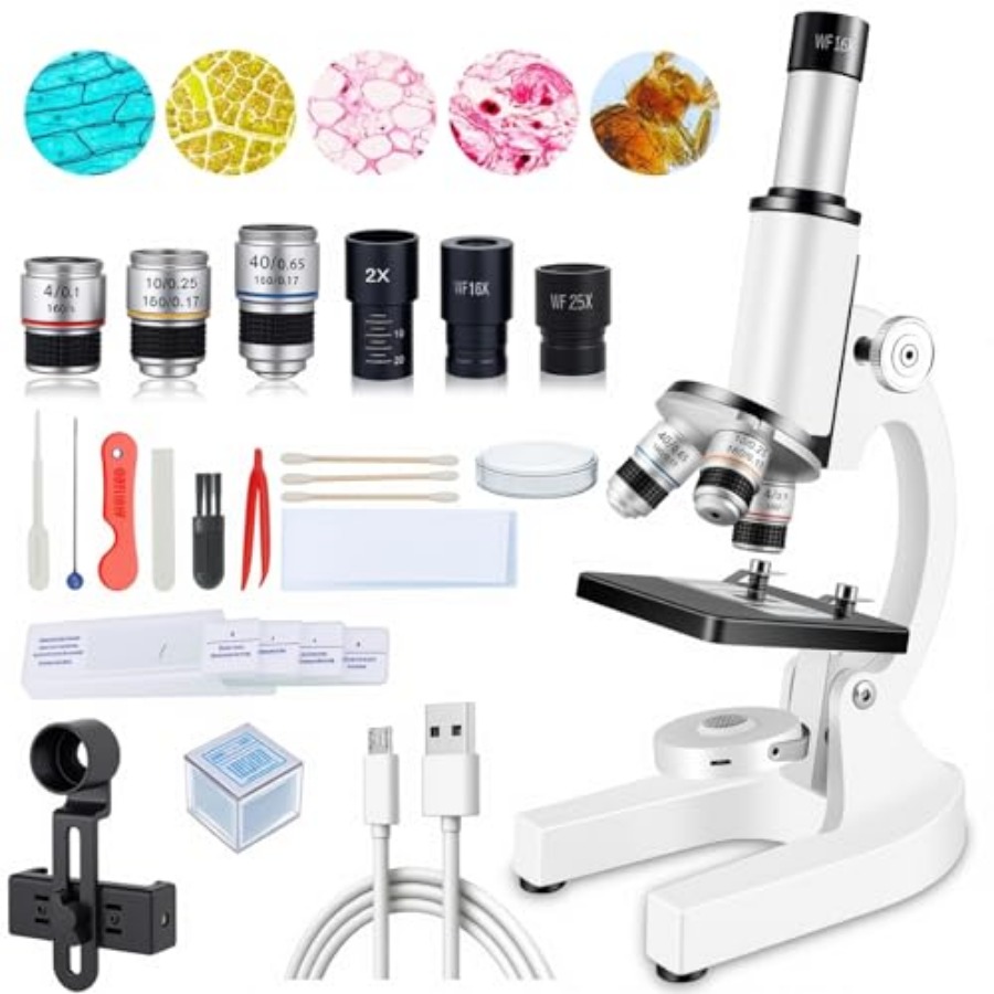 Compound Microscope for Adults - Microscope Compound 40X 리뷰 및 가격