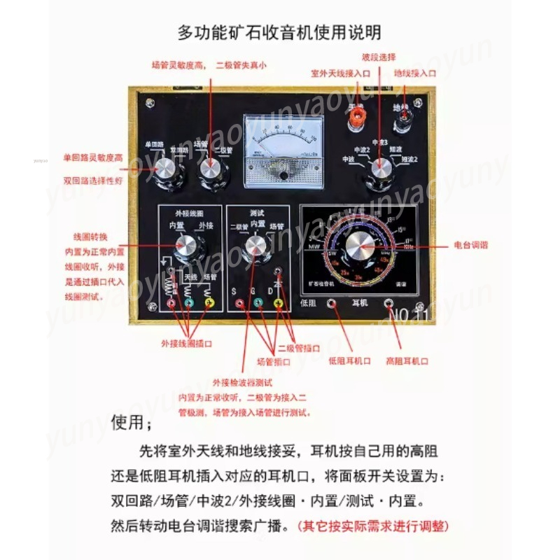 Crystal Radio DIY Kit, Medium  - Science Hobbyist 리뷰 및 가격
