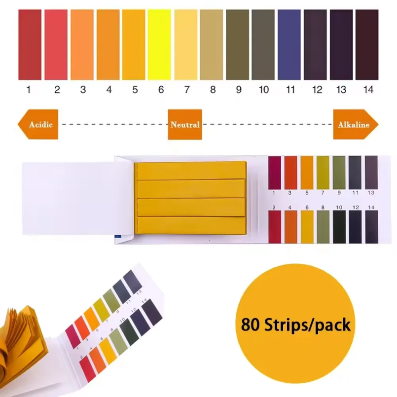 80 Strips/pack PH Test Strips  - Ph Strip Test 리뷰 및 가격