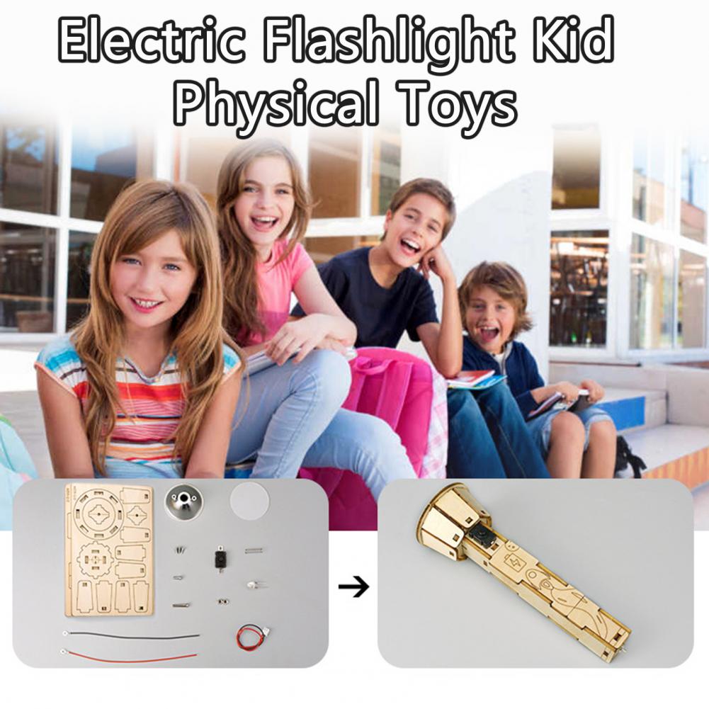 Wooden DIY Flashlight Puzzle K - Science Project Kit 리뷰 및 가격