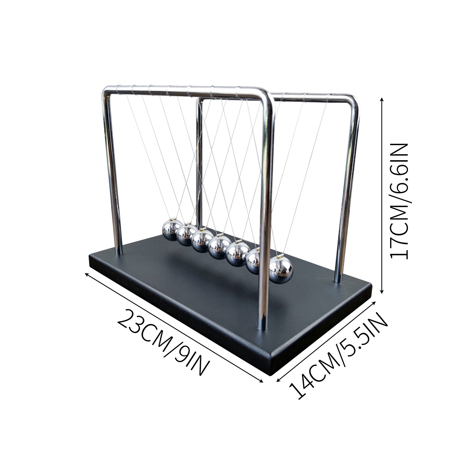 7 Balls Mechanic Curve Newton  - Newton Cradle Large 리뷰 및 가격