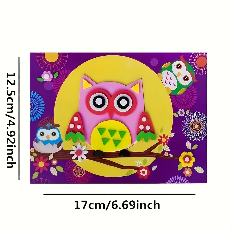 Children's 3D Stickers, 10 Ran - Science Project Diy 리뷰 및 가격