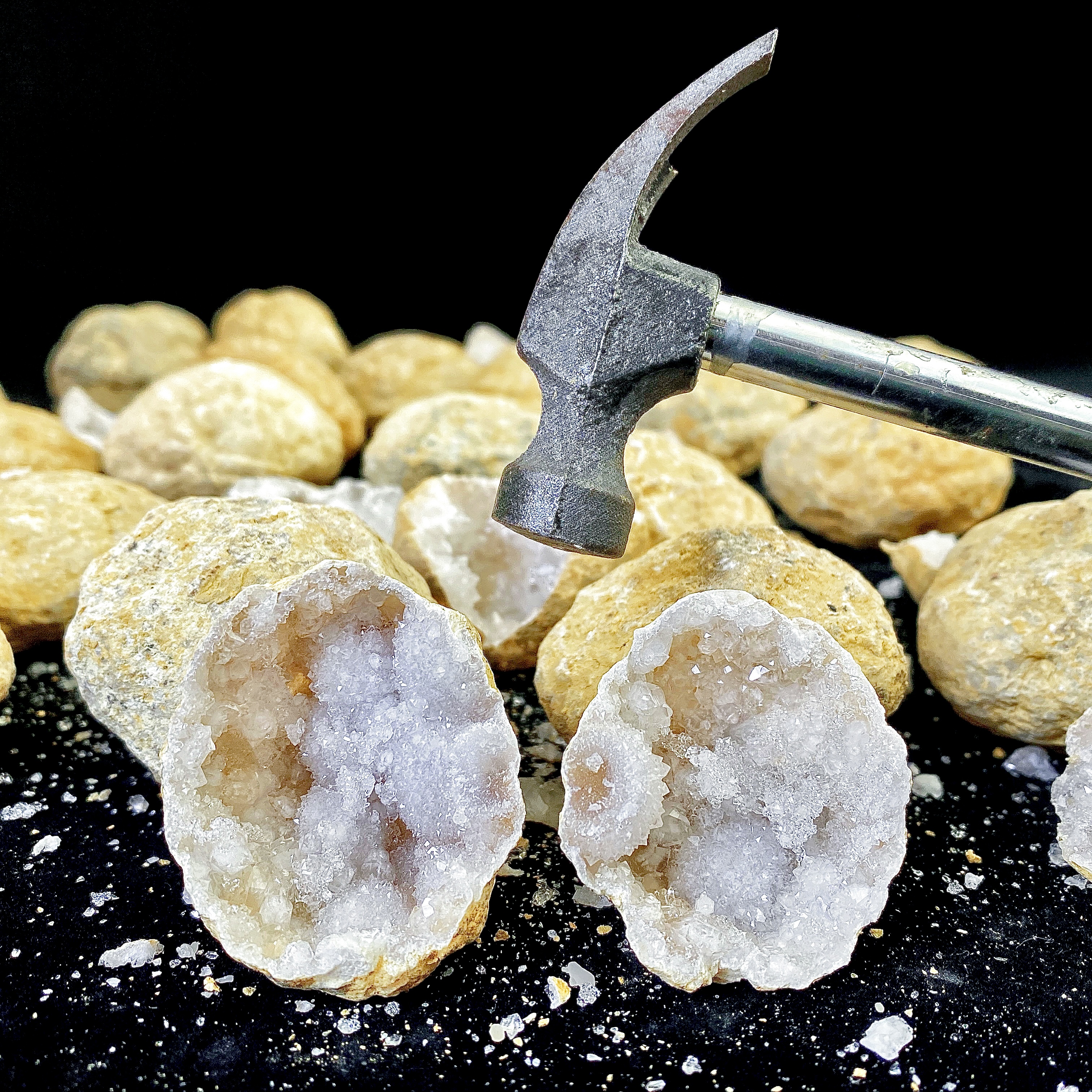 Random 1PC Unopened Natural Ag - Geode Crystal Break 리뷰 및 가격