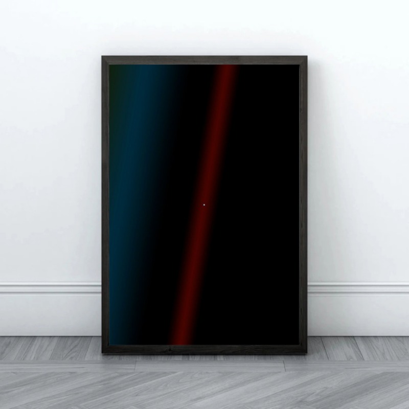 Pale Blue Dot Print Poster Voy - Star Map Poster 리뷰 및 가격