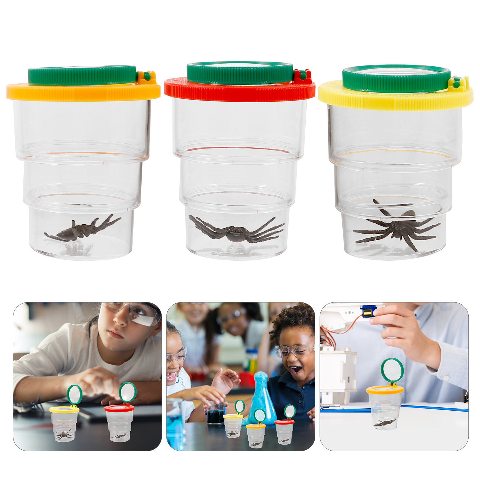3Pcs Magnifying Insect Observa - Science Toys 리뷰 및 가격