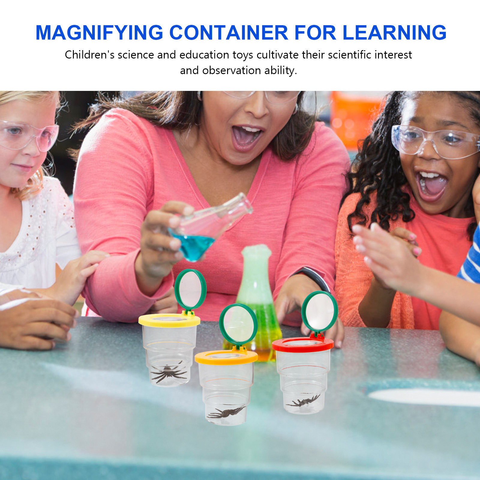 3Pcs Magnifying Insect Observa - Science Toys 리뷰 및 가격