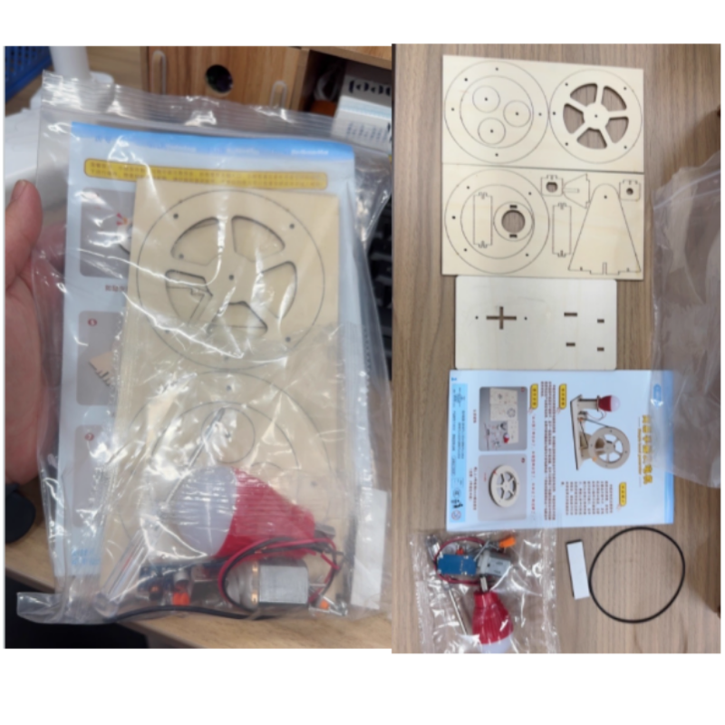 Mini DIY Hand Crank Generator  - Science Project Kit 리뷰 및 가격