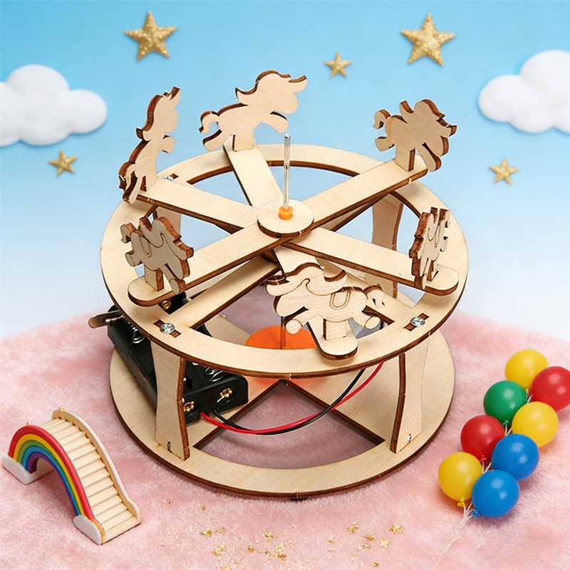 HUAHUABuild Your Own Carousel  - Science Toys 리뷰 및 가격