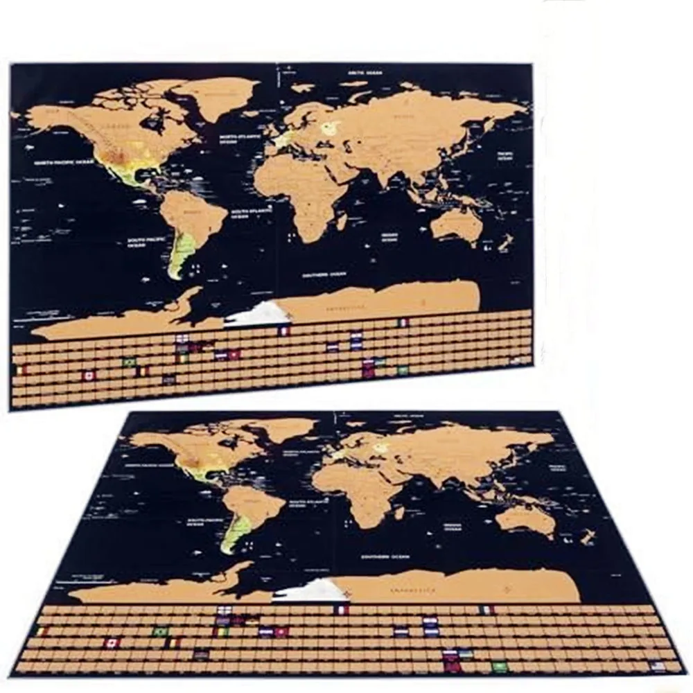 New Deluxe Travel Scratch Worl - Star Map Poster 리뷰 및 가격