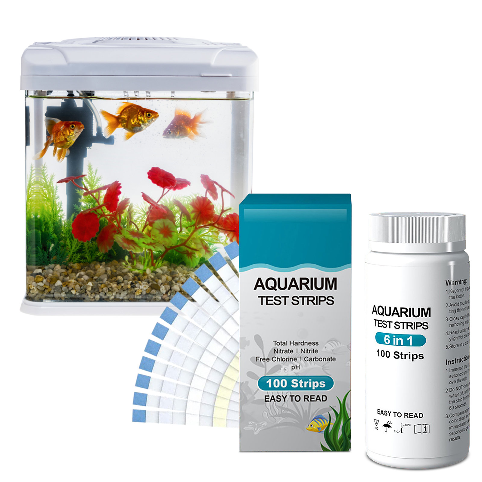 100pcs 6-in-1 Water Quality Te - Ph Strip Test 리뷰 및 가격