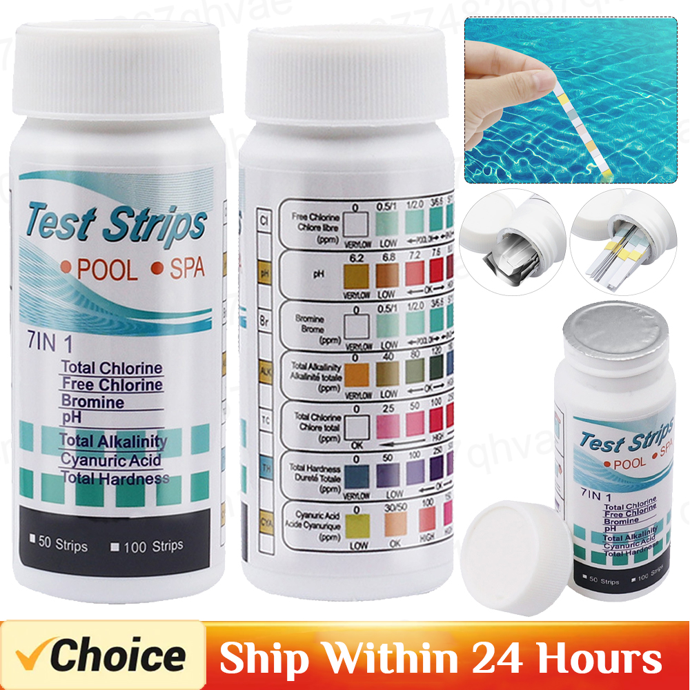 7 in 1 Swimming Pool PH Test P - Ph Strip Test 리뷰 및 가격