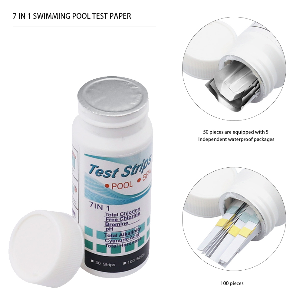 7 in 1 Swimming Pool PH Test P - Ph Strip Test 리뷰 및 가격