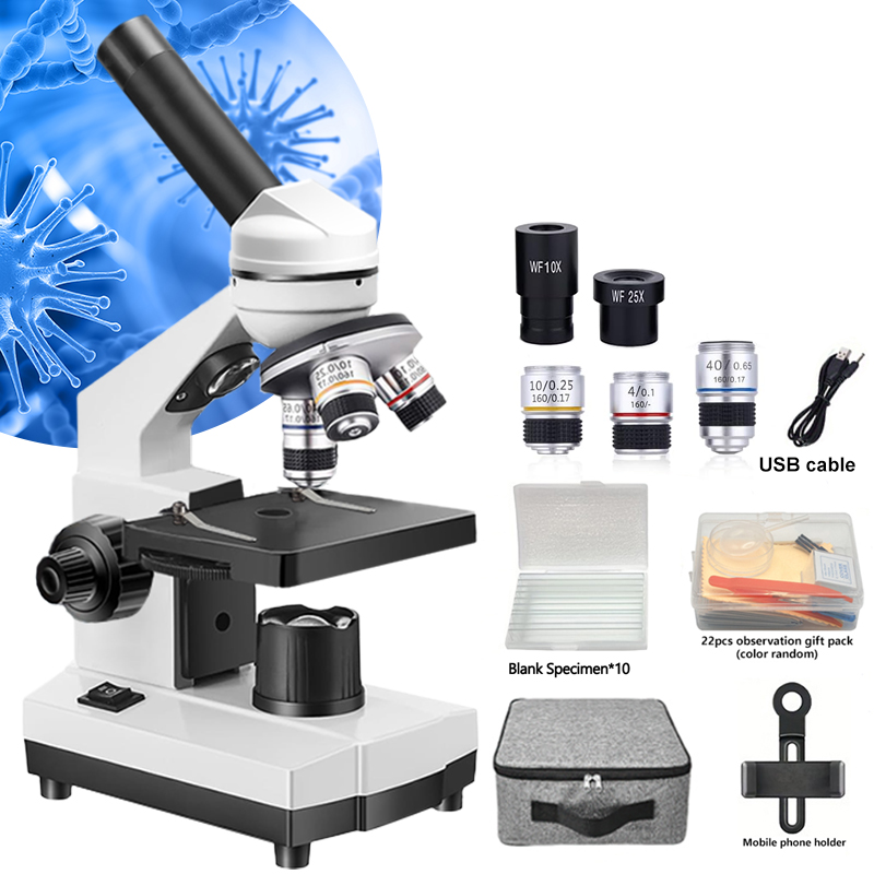 Portable Biological Optical Co - Microscope Compound 40X 리뷰 및 가격