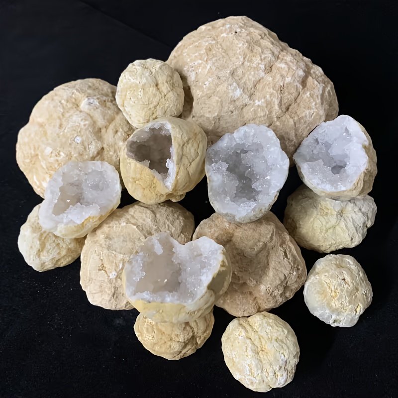 10pcs Natural Quartz Geode Egg - Geode Crystal Break 리뷰 및 가격