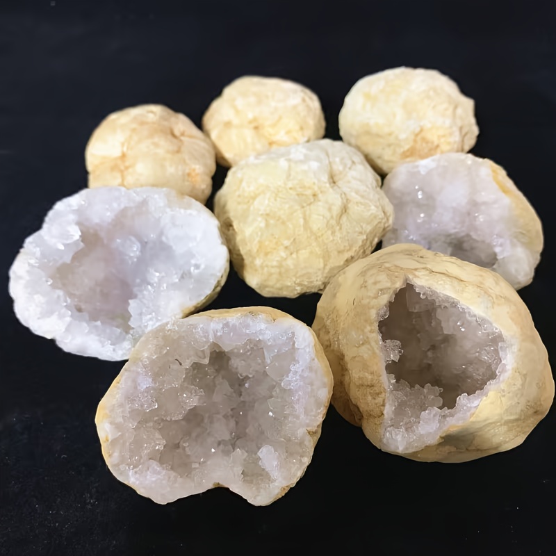 10pcs Natural Quartz Geode Egg - Geode Crystal Break 리뷰 및 가격