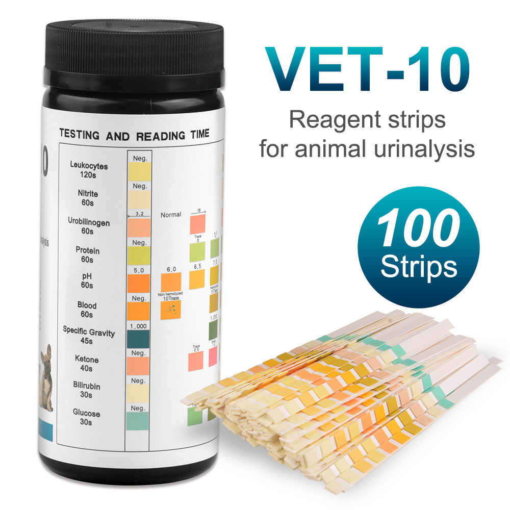 Pet Urine Testing Strips, 100  - Ph Strip Test 리뷰 및 가격