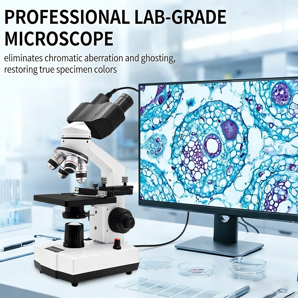Compound Microscope,40X-2500X, - Microscope Compound 40X 리뷰 및 가격
