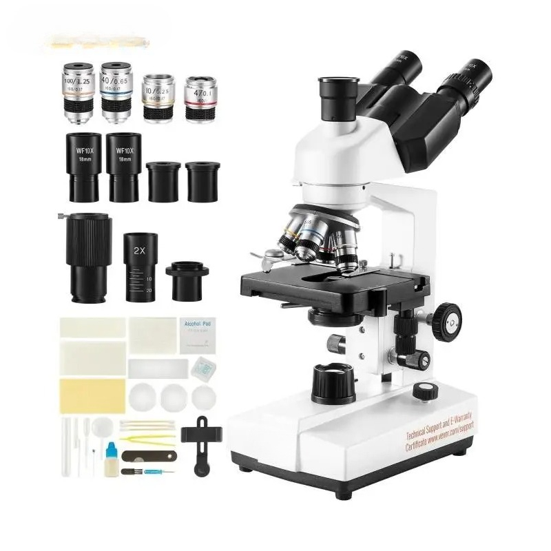 VEVOR Compound Trinocular Micr - Microscope Compound 40X 리뷰 및 가격