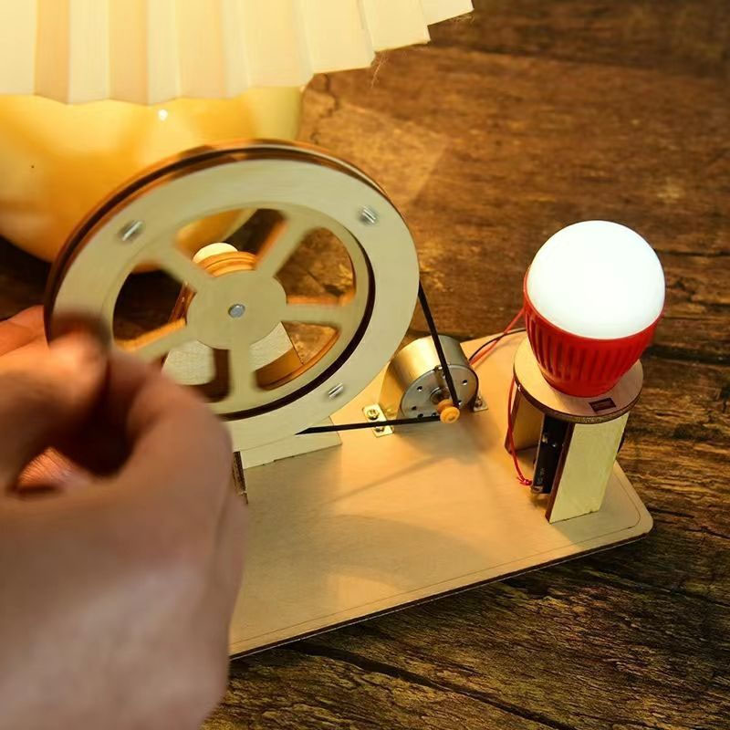 DIY Wooden Hand Generator Kids - Science Project Kit 리뷰 및 가격