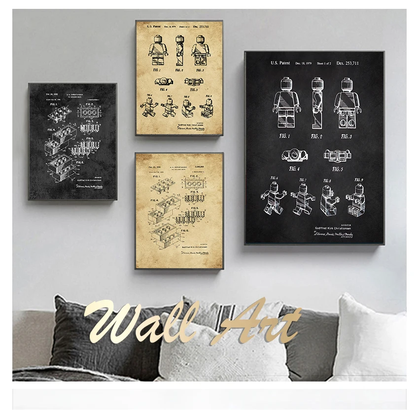 Scandinavian Simple Retro Wall - Star Map Poster 리뷰 및 가격