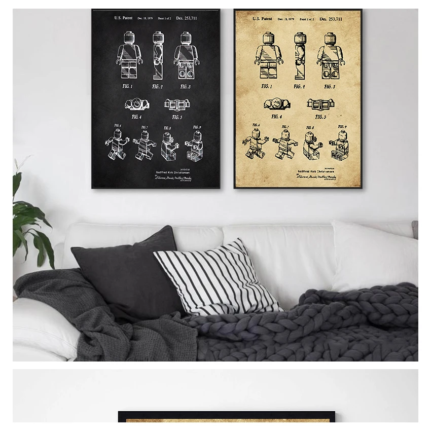 Scandinavian Simple Retro Wall - Star Map Poster 리뷰 및 가격