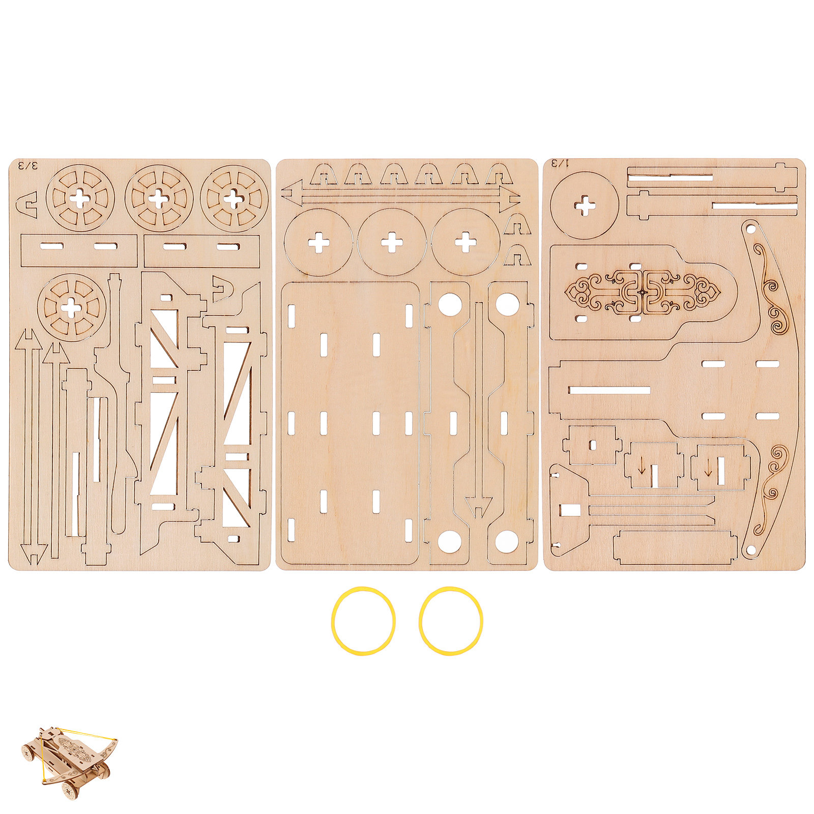 1Set Catapult Chariot Wooden D - Science Experiment 리뷰 및 가격