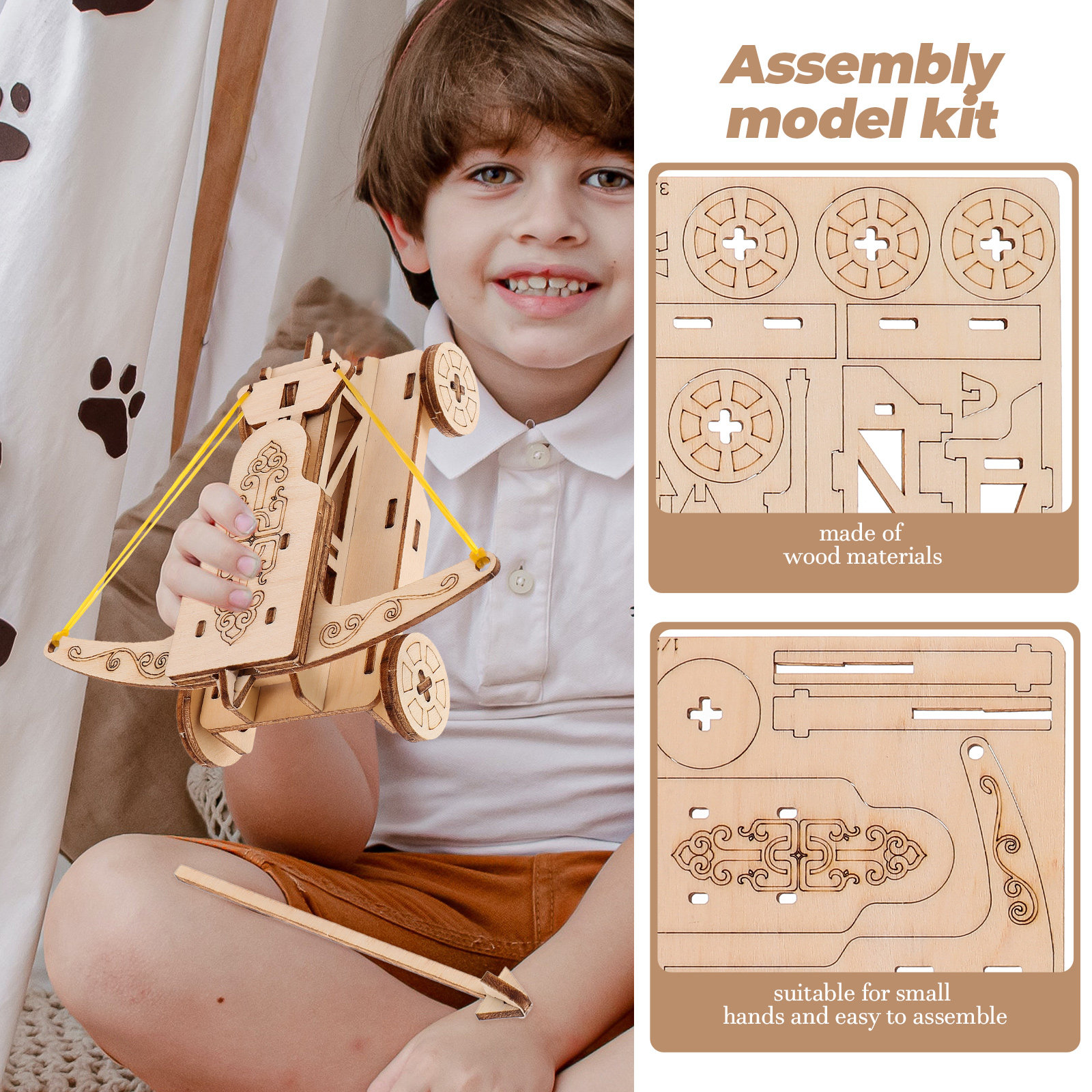 1Set Catapult Chariot Wooden D - Science Experiment 리뷰 및 가격