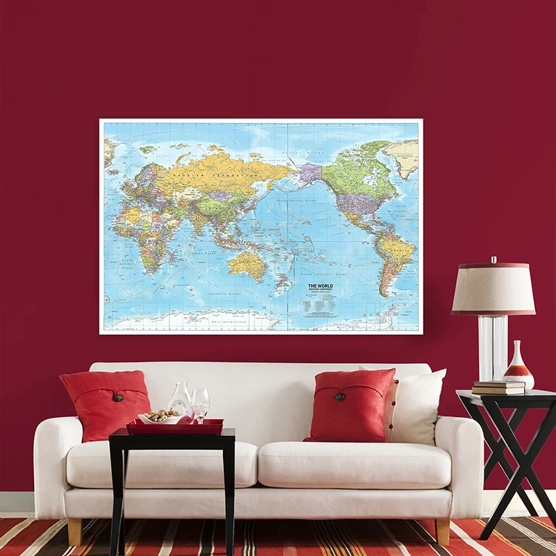 World Map 2012 Fabric Large Po - Star Map Poster 리뷰 및 가격