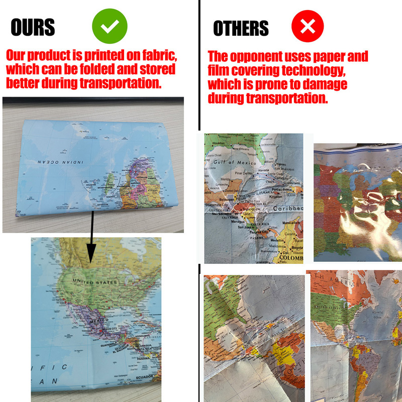 Wall Map,Polyester,World Map W - Star Map Poster 리뷰 및 가격