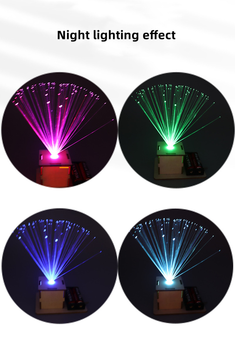 DIY Color Fiber Optic Light ST - Science Project Kit 리뷰 및 가격