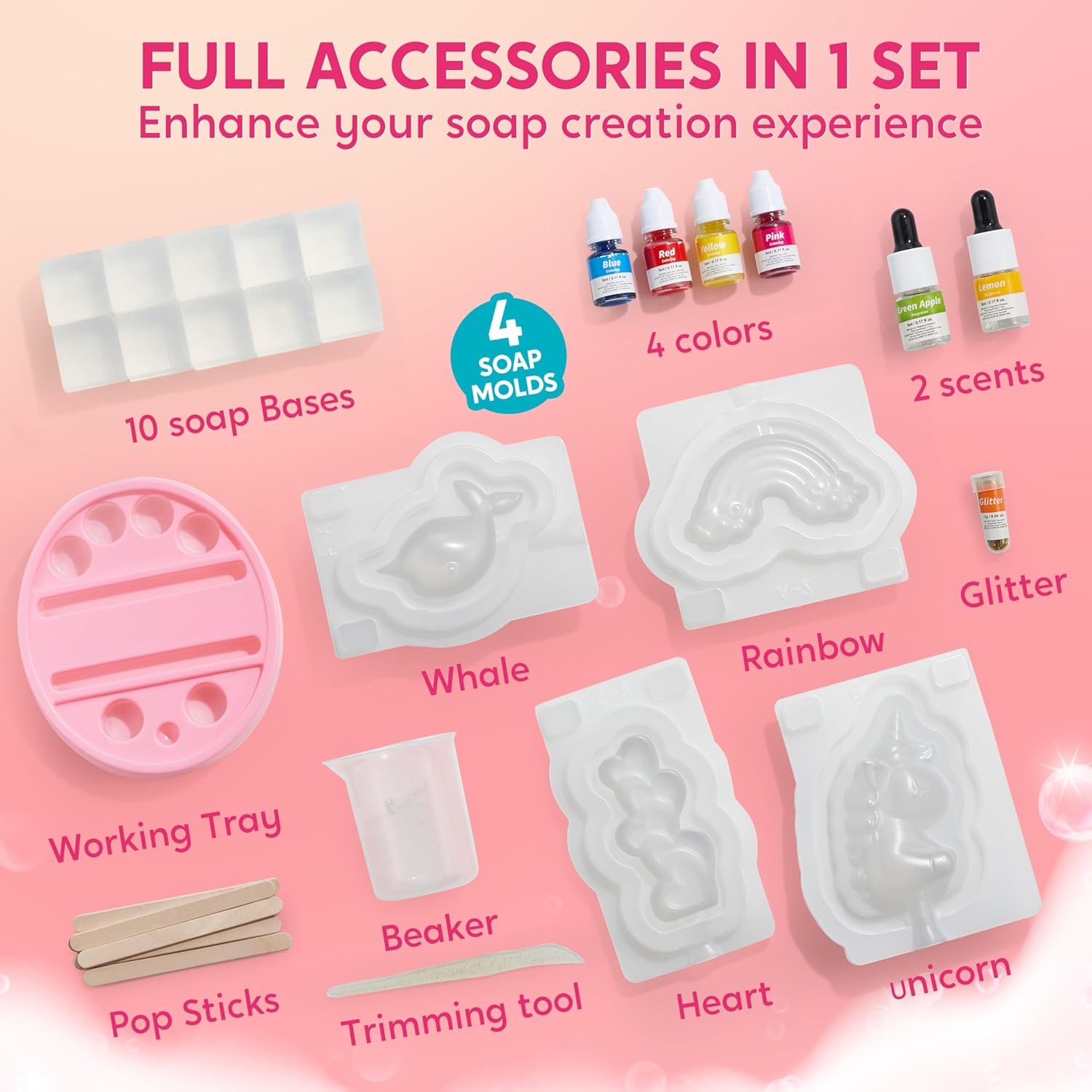 JOYFY Unicorn Soap Making Kit  - Science Project Diy 리뷰 및 가격
