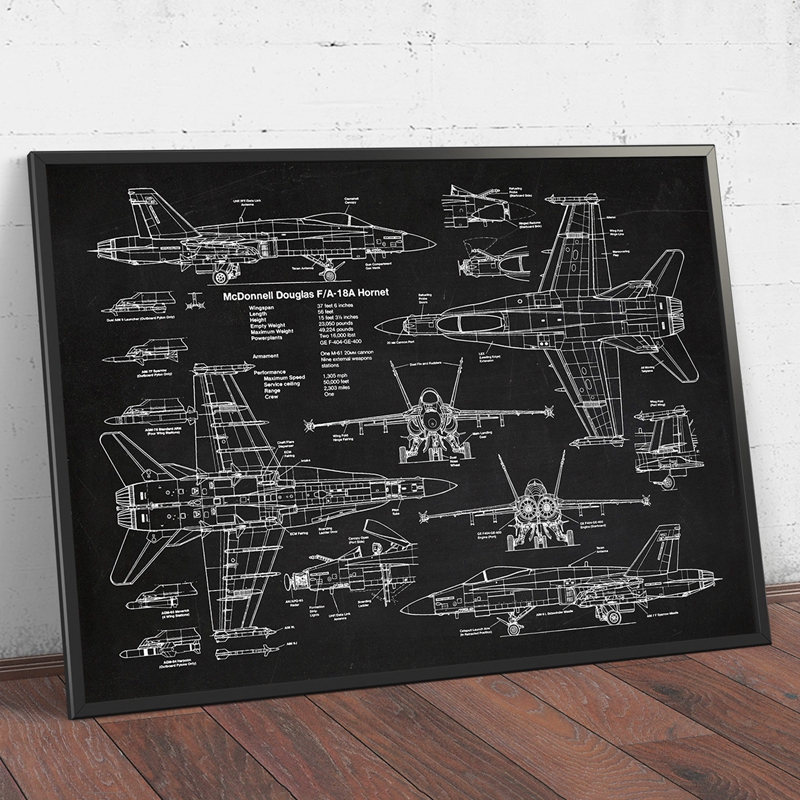 Air Force Plane F18 Hornet Pat - Star Map Poster 리뷰 및 가격