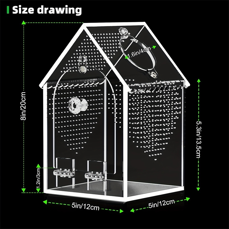 Transparent Acrylic House Inse - Science Hobbyist 리뷰 및 가격