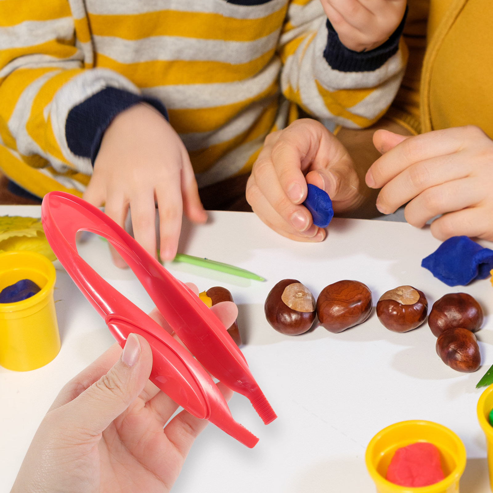 4Pcs Kids Plastic Tweezers Erg - Science Experiment 리뷰 및 가격