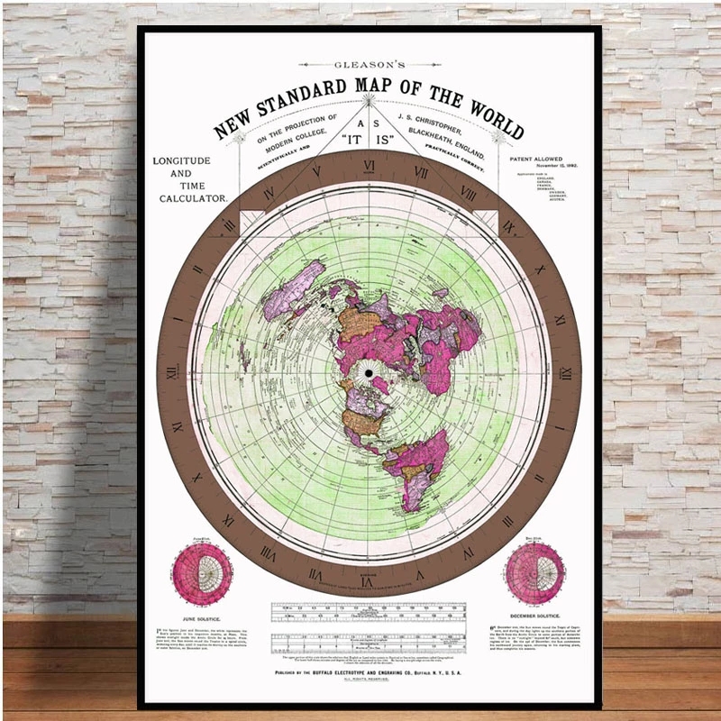 Poster And Prints 1892 Flat Ea - Star Map Poster 리뷰 및 가격