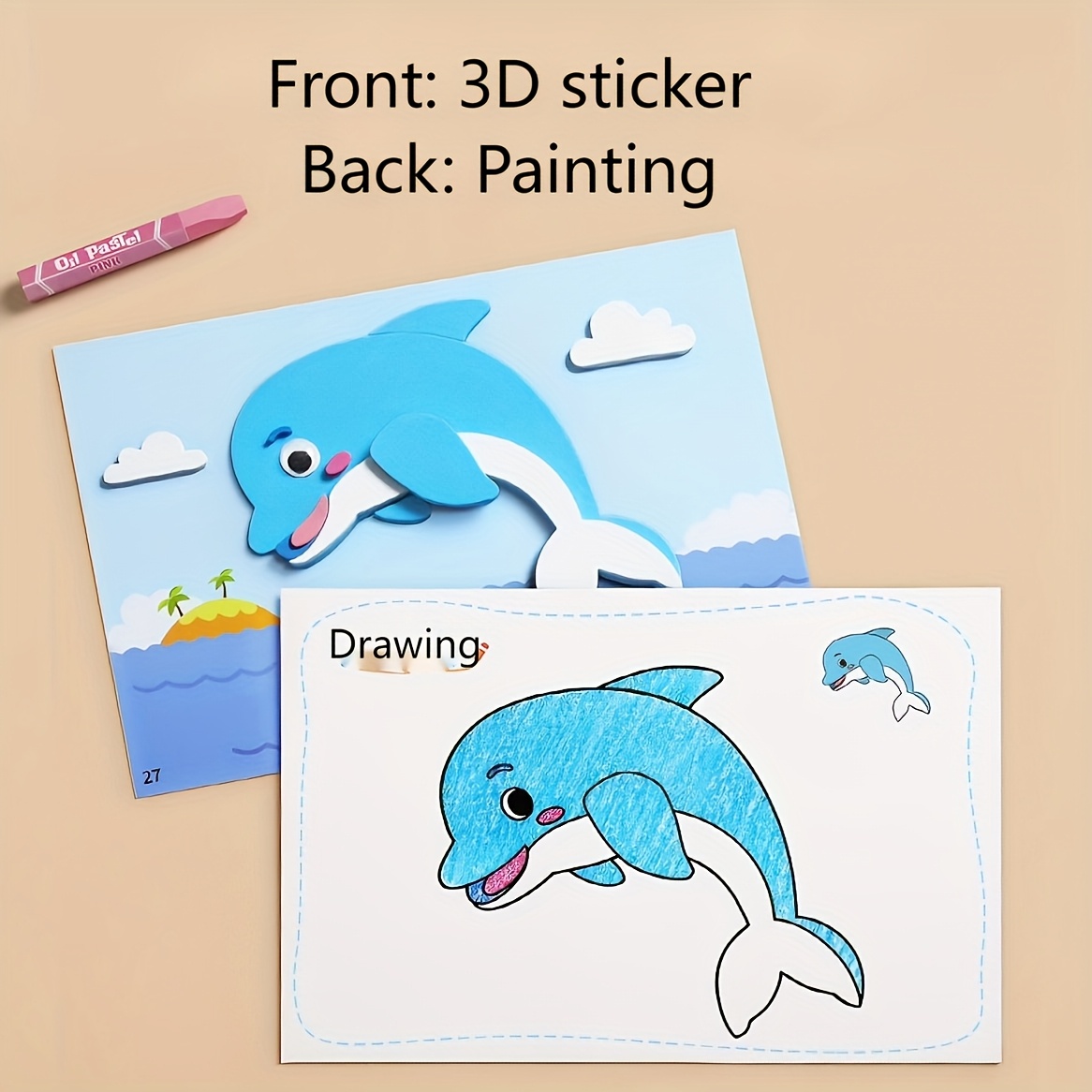 3D Stickers for Kids, Disposab - Science Project Diy 리뷰 및 가격