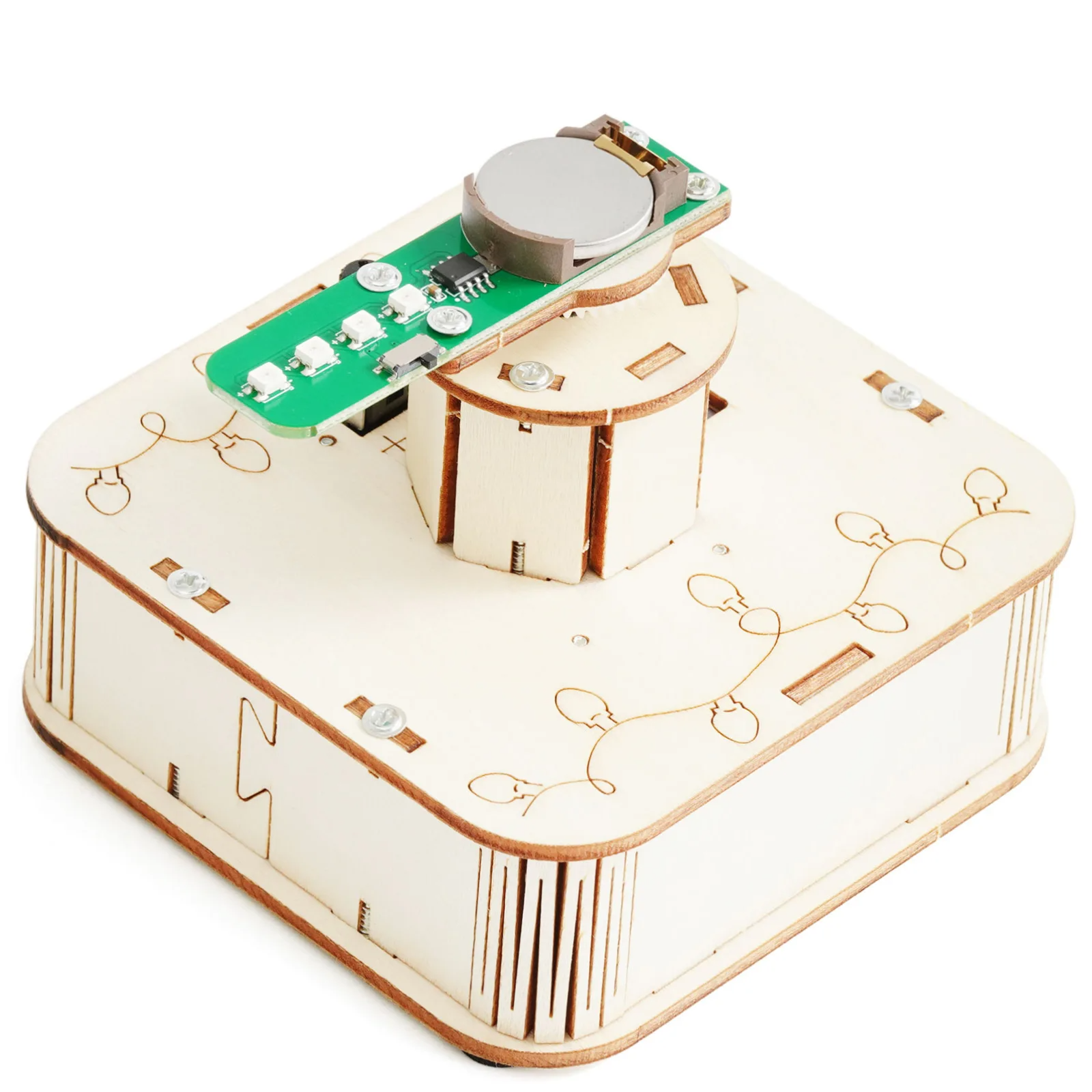 DIY Rotating Colorful Lights M - Science Project Kit 리뷰 및 가격