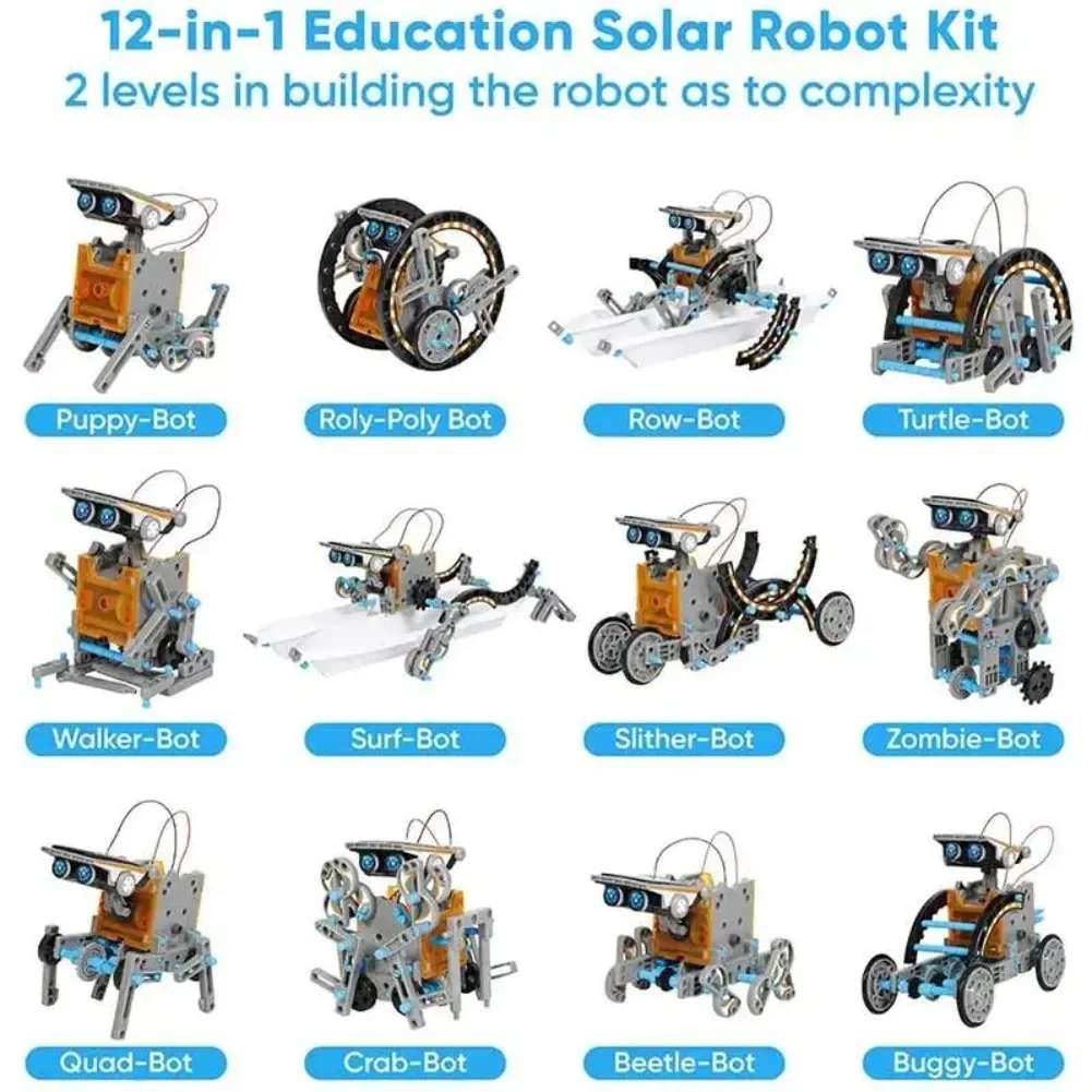 13 in 1 Solar Powered Robot Sc - Science Project Diy 리뷰 및 가격