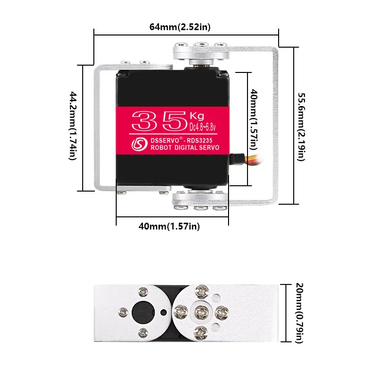 4Set 35kg.cm Robot Digital Ser - Robot Arm Motor 리뷰 및 가격